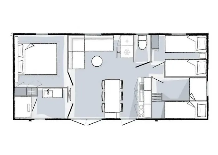 אתר קמפינג Zecamping Familial Dog Friendly Familial Parc Aquatique *