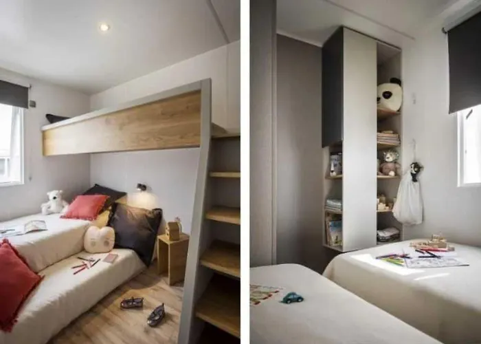 אתר קמפינג Zecamping Familial Dog Friendly Familial Parc Aquatique אולון-סור-מר